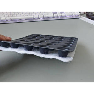 Membrane alvéolée géocomposite avec sous-couche <span class=keywords><strong>géotextile</strong></span> pour <span class=keywords><strong>drainage</strong></span> des murs, anti-corrosion - Product Image 1