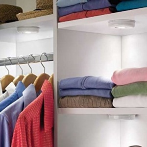 Lampe murale à détecteur de mouvement magnétique super sensible à 6 LED, fonctionne avec 3 piles AAA, avec aimant - Product Image 5