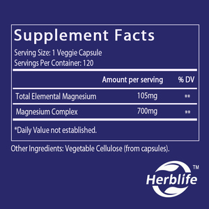 Capsules de magnésium 12-en-1 pour adultes, compléments alimentaires à base de plantes, soutien à la santé osseuse, soutien au sommeil réparateur – Vente chaude OEM/ODM - Product Image 2