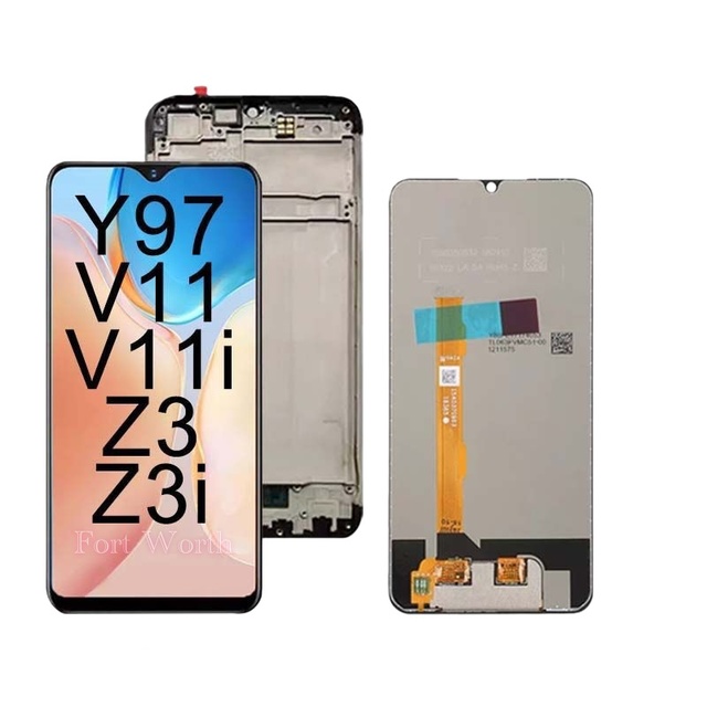 For V11/V11i/Y97 Z3i Z3 Y53S Y52S Y31S IQOOU3X OLED Screen Assembly with Sapphire Hardness and Frame 1 Year Warranty
