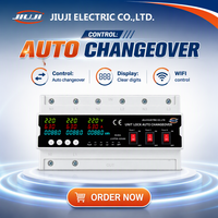 Commutateur de transfert automatique JIUJI 63A avec protection contre les surtensions et les sous-tensions et protection contre les surintensités, sélecteur de phase automatique JJVPD6-63VAKW