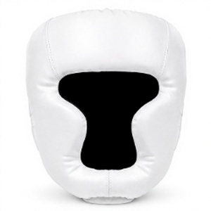 Protector de Cabeza de Boxeo de PU Blanco HAWK SPORTS INDUSTRIES, para Entrenamiento, Sparring, MMA, Muay Thai, Taekwondo, Unisex, Juvenil - Product Image 1