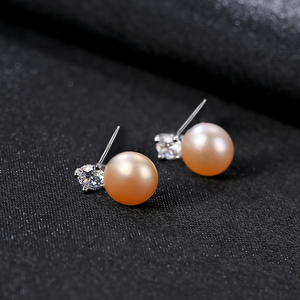 <span class=keywords><strong>Orecchini</strong></span> a perno in <span class=keywords><strong>argento</strong></span> <span class=keywords><strong>925</strong></span> PAG&MAG con piccole perle naturali, <span class=keywords><strong>orecchini</strong></span> in madreperla per ragazze - Product Image 5