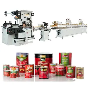 Groothandel Automatische Machine Energie Drank Maken Machine, Voedsel Tin Kan Maken Machine Productielijn