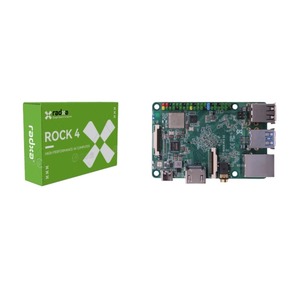 Rdxa रॉक 4 से RK3399-T एकल बोर्ड कंप्यूटर छह कोर सीपीयू रास्पबेरी पी प्रतिस्थापन - Product Image 5