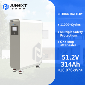 Sistema de Almacenamiento de Energía Solar para el Hogar, Batería de Litio de 16 kWh, 51.2 V, 314 Ah, Apilable, con Gabinete de Alimentación Dividido, Venta al Por Mayor - Product Image 4