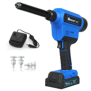 Pistolet à rivets électrique sans fil RL-HD6-M6 en promotion, compatible avec les rivets, moteur sans balais, fixation industrielle robuste pour métaux - Product Image 1