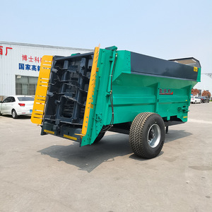 Épandeur d'engrais de 6 mètres cubes, machine agricole de type pulvérisateur, multifonctionnel pour engrais granulaires et pour le sol - Product Image 1