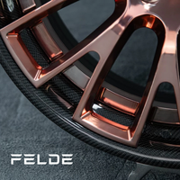 Jantes forgées tout-terrain personnalisées 6061-T651 2 pièces à rebord inversé de 15 à 26 pouces polies 5x114.3 5x112 pour Benz Amg G63 Bmw M3