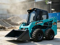 Gebrauchter SUNWARD SWL2830 Kompaktlader CE EPA EURO 5 Diesel Kompakter Bau-Radlader mit Mehrfachanbaugeräten und Motorlager