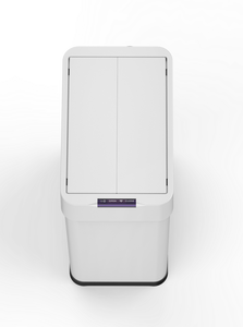 13 gallon Thùng rác có thể 50L văn phòng vuông thép không gỉ hồng ngoại tự động cảm biến thông minh Thùng rác - Product Image 6