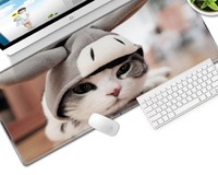 Tapis de bureau gaming Freedom Brand sur mesure en caoutchouc, motif anime, couverture complète du bureau, tapis de clavier étendu, vente directe usine