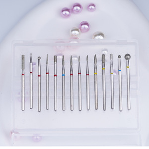 Diamond Nail <b>Drill</b> <b>Bit</b> Set Hard Cocoon Callus Dead Skin Removal Emery Grinding Head Electric Pedicure Foot Care <b>Drill</b> <b>Bits</b> - Product Image 5