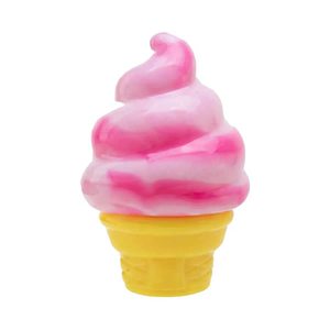 Kawaii Mini Torch Ice Cream Squishy Music Portable Sensory Squeeze Toy Anxiety Relief <b>Fidget</b> Toy TPR Material Customizable Color - Product Image 1