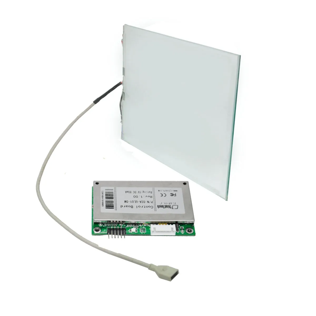 Panel de pantalla táctil de sierra de 22 pulgadas, vidrio puro de 4mm, con controlador USB