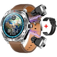 Nuevo Reloj Inteligente T95 para Hombre con Auriculares, Resistente al Agua IP67, Monitor de Actividad Física, Reloj de Pulsera Redondo, Auriculares Empresariales, Reloj Inteligente 2 en 1