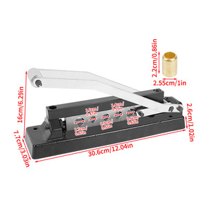 Herramienta de Prensado de Férulas de Alta Resistencia, Kit de Reparación de Mangueras de Aire de 3/8, 5/16, 1/4 Pulgadas, Acero, Uso Industrial y de Construcción - Product Image 1