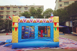Casa de rebote para niños comercial de diseño novedoso con tobogán Castillos Juegos Inflables Combo de agua <span class=keywords><strong>Castillo</strong></span> de salto hinchable rebote inflable - Product Image 3