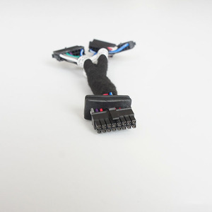 Kabel Harness Lampu Kabut Motor Y Splitter 16p 25cm Molex Kabel Custom dengan Strain Relief - Product Image 3
