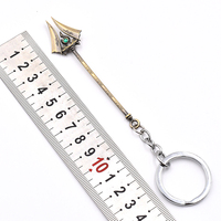 Énorme Stock League of Legend LOLs en alliage de métal porte-clés jouets accessoires de jeu pendentif pour Cosplay