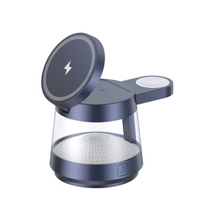 <span class=keywords><strong>Chargeur</strong></span> de montre multifonctionnel de luxe détachable 25W 15W, <span class=keywords><strong>chargeur</strong></span> sans fil magnétique puissant 3-en-1 avec lumière pour <span class=keywords><strong>iPhone</strong></span>, station cadeau - Product Image 6