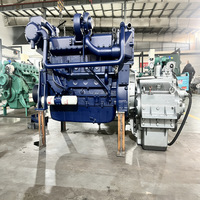 Moteur diesel marin Weichai turbocompressé et refroidi par air WD12 WD618 300hp 350hp 375hp 400hp 6 cylindres 4 temps pour bateau
