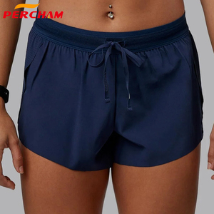 <span class=keywords><strong>Pantalones</strong></span> <span class=keywords><strong>Cortos</strong></span> Deportivos Ligeros para <span class=keywords><strong>Mujer</strong></span>, <span class=keywords><strong>de</strong></span> Secado Rápido, <span class=keywords><strong>de</strong></span> 3 Pulgadas, Tejidos, con Ropa Interior, Logotipo Personalizado del Fabricante OEM - Product Image 3