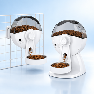 Distributeur de nourriture pour animaux de compagnie WiFi avec caméra 2MP, contrôle par application, programmation des portions pour chats d'intérieur - Product Image 2