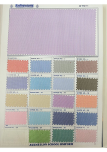 Tissu en denim tissé épais, teint uni, textile durable pour chemises et robes pour garçons, offrant un confort tout au long de la journée - Product Image 2