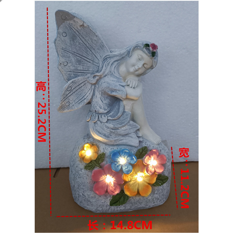 Luce solare a forma di fata dormiente