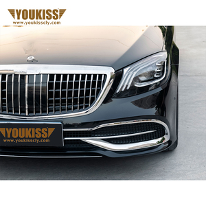 ชุดตัวถังเต็มรูปแบบสำหรับ <span class=keywords><strong>Mercedes</strong></span> <span class=keywords><strong>Benz</strong></span> S Class <span class=keywords><strong>W</strong></span> <span class=keywords><strong>221</strong></span> 2008-2013อัพเกรด MBH รุ่น2018-2020พร้อมฝากระโปรงกันชนหน้า - Product Image 2