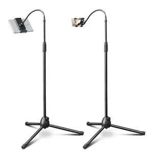 Universele 360 Graden Rotatie Tablet Floor Stand Metalen Lazy Flexibele Tablet Statief Mount Houder