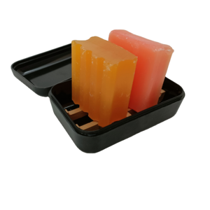 Boîte à <span class=keywords><strong>savon</strong></span> de salle de bain en fibre de bambou sans plastique avec couvercle rectangle naturel porte-<span class=keywords><strong>savon</strong></span> en bambou <span class=keywords><strong>cube</strong></span> égouttoir - Product Image 1