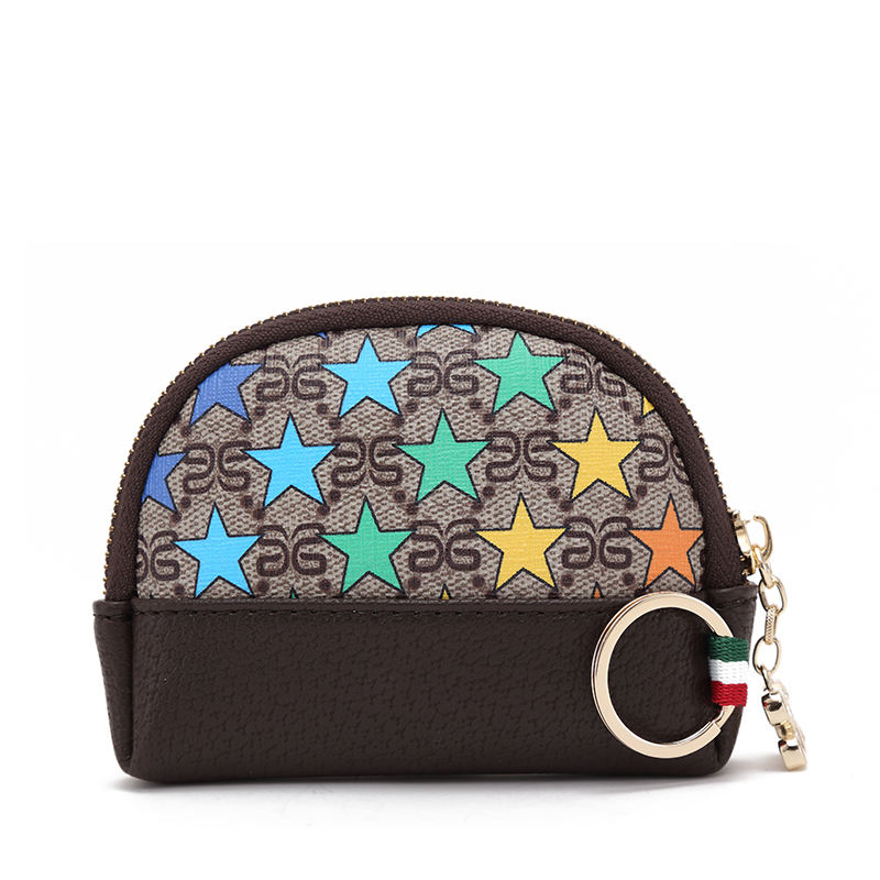 S740#Colourful Star Deep Coffee