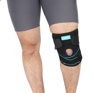 Wholesale Orthopedic Adjustable bandage wearable soccer Pressurize Sports Knee Pads