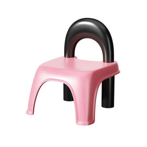 Siège de toilette pour enfants Dopamine Stool, type carré grand format, rose-vert, multifonction, pour enfants de plus de 4 ans - Product Image 1