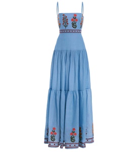 New Fashionable <strong>Girls</strong> Sleeveless Strappy Eco-Friendly Natural Waistline <strong>Dress</strong> with Sashes Sweet Style <strong>Maxi</strong> Beach <strong>Dress</strong> - Product Image 6