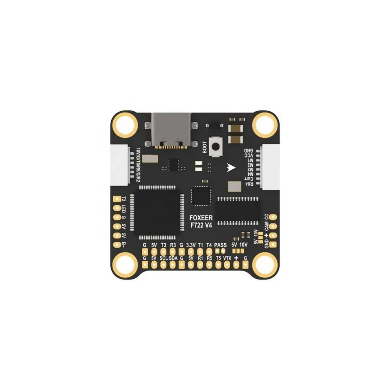 Foxeer F722 V4 MPU6000 FC 8S Dual BEC barometro X8 controllore di volo 30x30mm HD VISTA/HDZERO/analogico VTX FPV da corsa Freestyle