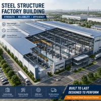 Edificios Prefabricados para Talleres, Estructura de Acero Prefabricada Moderna Q355B, Construcción de Almacenes y Talleres