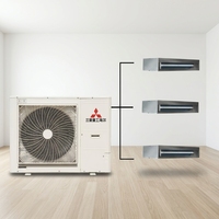 Unité de climatisation Mitsubishi Heavy -Haier à moteur AC, avec ventilation, confort, stérilisation, silencieuse, sûre, installation facile pour la maison