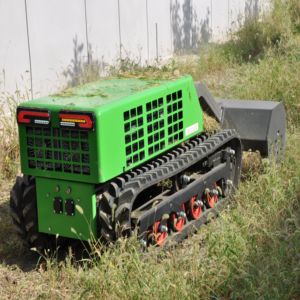 Outdoor Slope Maintenance Remote Control Tracked Range <b>Extended</b> Electric <b>Brush</b> Mower New Energy Crawler Clearing Machine Factory - Product Image 1