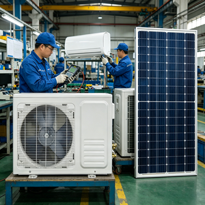 <span class=keywords><strong>Climatiseur</strong></span> solaire autonome 48V DC Inverter Split 9000BTU-24000BTU Réfrigérant R32 Zéro Facture Électrique Usine - Product Image 6