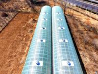 Panneaux de toiture transparents en fibre de verre FRP Skylight