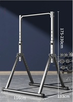 Tour de puissance pliable Station d'immersion barre de traction équipement de musculation Fitness triangulaire
