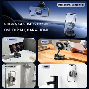 Meilleure vente <span class=keywords><strong>classement</strong></span> Design innovant support de téléphone de voiture 360 Rotation pliable avec ventouse à vide magnétique Flexible A13 - Product Image 6