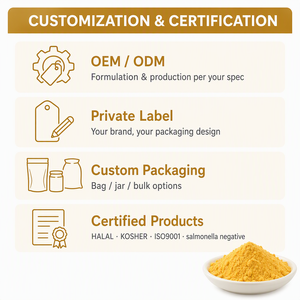 Poudre d'œuf <span class=keywords><strong>entier</strong></span> pasteurisée de qualité alimentaire, riche en protéines, pour pâtisserie, mayonnaise, gâteaux et crèmes glacées, en gros, marque privée, OEM - Product Image 3