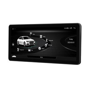 Lecteur DVD de voiture Meihua 12,3 pouces, GPS universel, Android 13, amplificateur intégré Qualcomm pour <span class=keywords><strong>Audi</strong></span> A4 A5 Q5 Q3 Q7, unité principale - Product Image 2