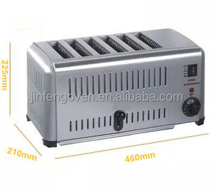 أعلى المبيعات شواء صانع محمصة المنزل آلة تحميص الخبز الكهربائية 6 شريحة محمصة - Product Image 5