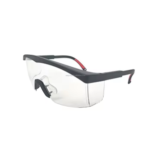 Lunettes WELTA avec branches réglables, plaquettes de nez souples, vision large, anti-poussière, en polycarbonate, demi-monture, verres anti-rayures/anti-buée, CE EN16321 ANSI - Product Image 2