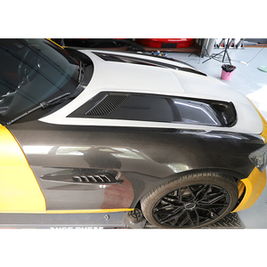 Kit de Modificación de Automóviles 2015-2023, Parachoques Delantero de Fibra de Carbono, Guardabarros, Placa Protectora, 1 Año de Garantía para Benz - Product Image 6